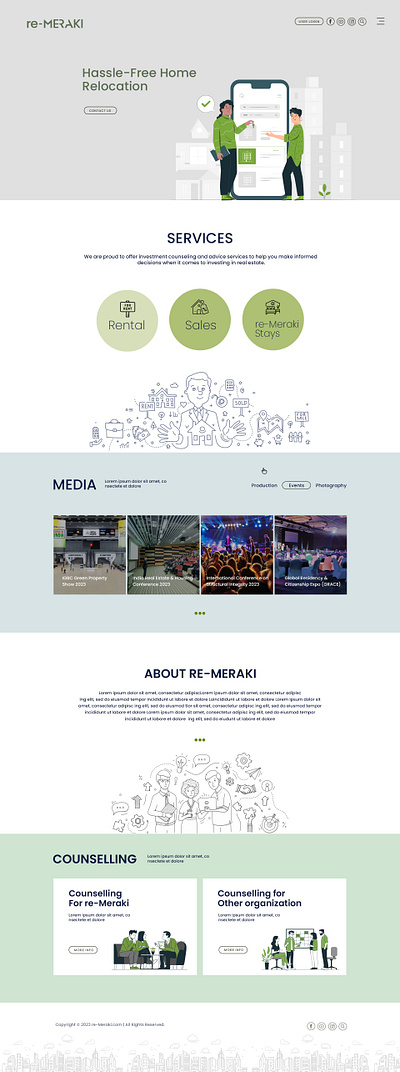 re-Meraki website real estae