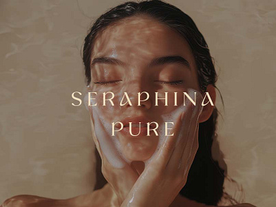 Seraphina Pure - Skin Care Branding, Brand Identity 3d animation brand identity branding cosmetic graphic design illustration logo motion graphics poster skin care socail media post ui