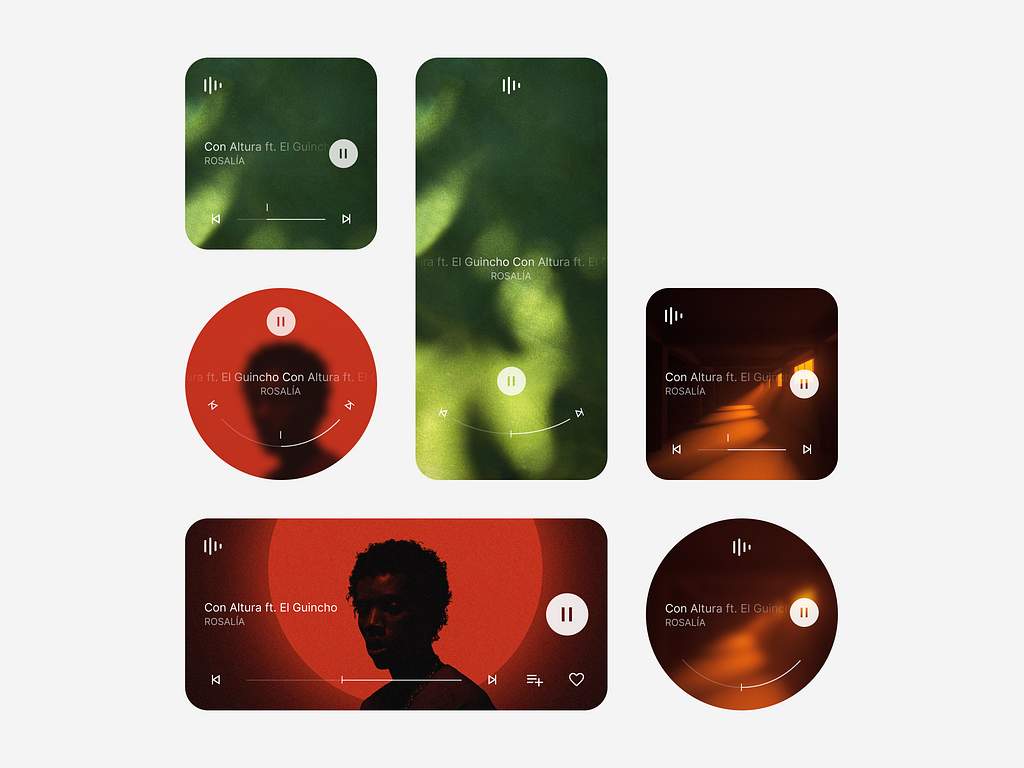 Music widget by Kawsar Ahmed on Dribbble