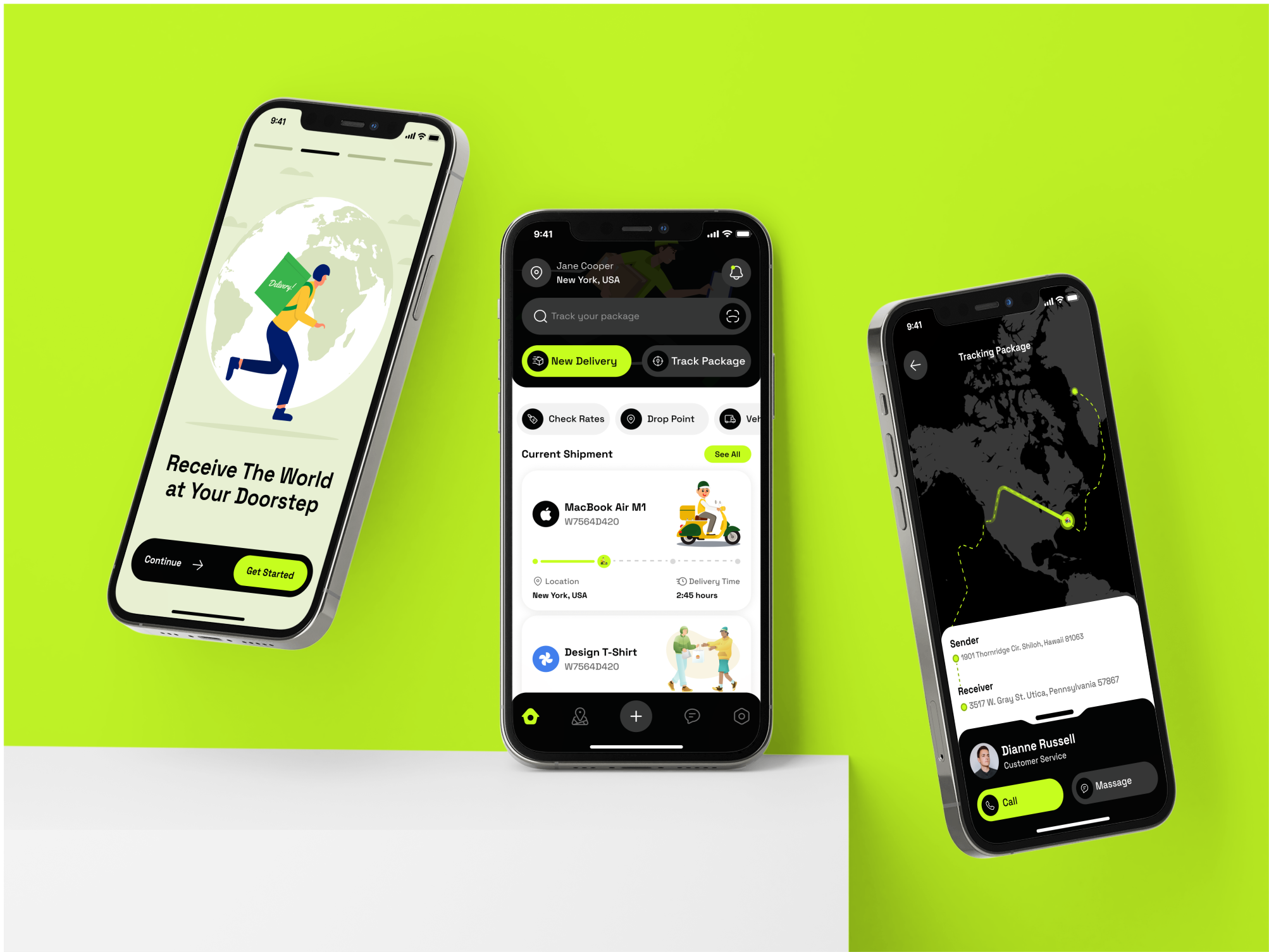 Example of Mobile App UI/UX Design