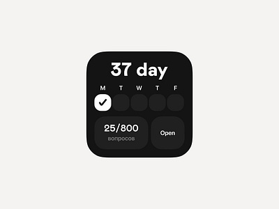 Driving exam iOS widget app design figma ios ios widget product design ui ux widget