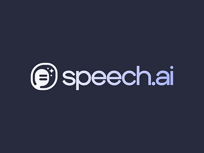 Speech AI Tool - Branding & Logo Design ai logo ai tool app app logo baby blue blue brand brand design brand identity branding brandmark design figma gradient illustration logo logo design logomark minimalistic modern