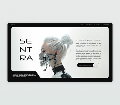 SENTRA Marketplace Website landing landing page landing page design marketplace prototyping shop shop ui shop website store store website ui ui design ui ux ux ux design web design website website design wireframing