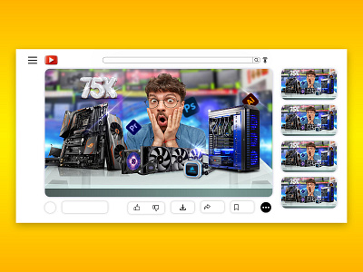 Creative youtube thumbnail design adoberokon design graphic design logo thumbnail