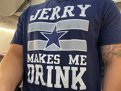 Jerry Makes Me Drink Shirt design illustration