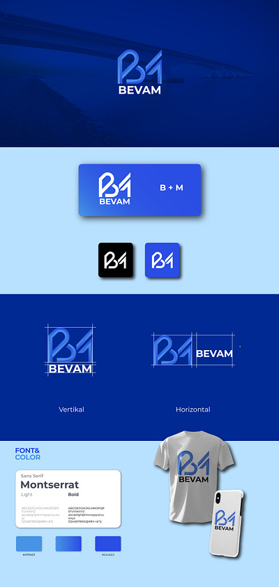 logo design business logo design and branding - BEVAM