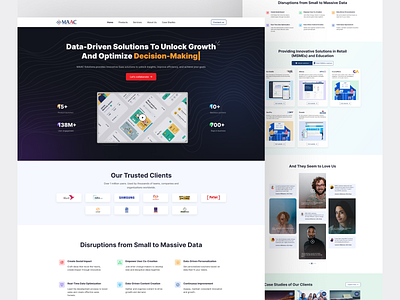 SAAS Website Redesign agency website company website figma design modern ui redesign redesign ui redesign website saas website service website sme website software service uiux website redesign