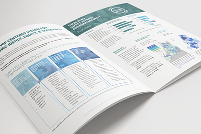 Economic Equity Report branding graphic design illustrator indesign nonprofit photoshop