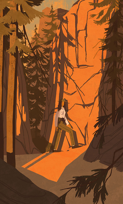 Ranger art design editorial art illustration nature