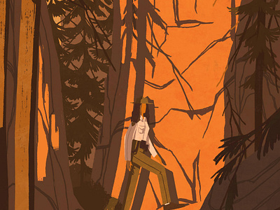 Ranger art design editorial art illustration nature