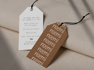 Branded Hangtag Design brand brand collateral brand design brand designer brand identity brand inspo branding designer branding inspiration designer hangtag design logo logo design logo designer logo inspiration logos print material