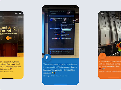 Metro real time stories_mobile app design color information design interaction layout mobile ui realtime ui design ux design