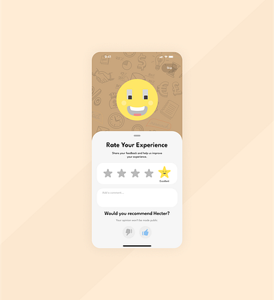 Rate your experience app branding design graphic design illustration like logo rating typography ui ux vector