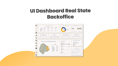 Dashboard UI Real State Backoffice dashboard design figma ui webapp