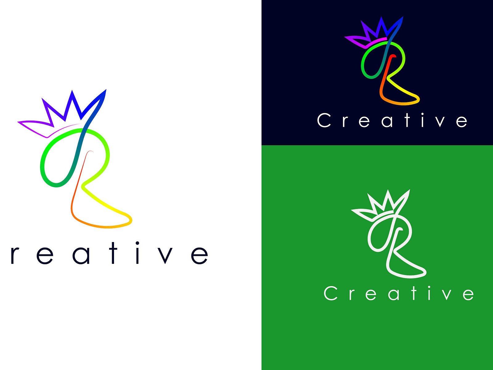 R letter king logo ,R letter , abstract logo, logo, modern logo by ...