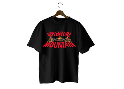 Adventure tshirt adventure branding bulktshirt custom customtshirt design facebook graphic design hiking illustration marketing motivationaltshirt mountain seasonalfashion t shirt trendyshirt typography