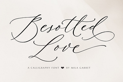 Besotted Wedding Calligraphy Font calligraphy font calligraphy script font christmas font elegant handwritten font logo font luxury font modern font pretty font script font with swash signature font tattoo fonts web font website font wedding calligraphy wedding font wedding logo font wedding script