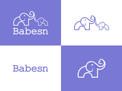 Babesn Logo Design baby baby bouquet baby bouquet clothes branding child child bouquet design elephant elephant logo fashion icon identity kids kids bouquet logo logo design logo designer logodesign logotype