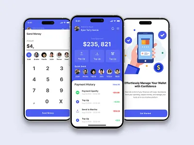 Wallet App app app design app ui appdesign colorful design designinnovation illustration layout minimal minimaldesign modern modernui pop ui uiux ux walletapp