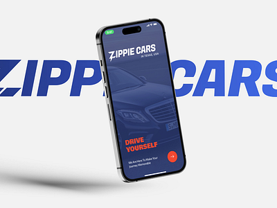 Self-drive Car Mobile App app design car app mobile app uiux