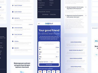 Maxcloud - Digital Cloud Storage Responsive Concept clean design cloud cloudstorage design digital cloud storage figma graphic design landing page maxcloud responsive responsivedesign ui ui design uiux user experience user interface ux ux design web app webdesign