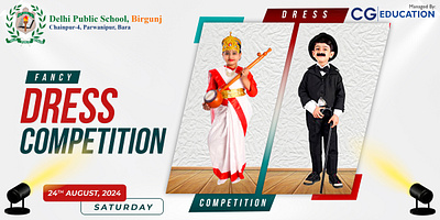 Dress Competition Banner design graphic design