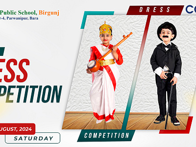 Dress Competition Banner design graphic design