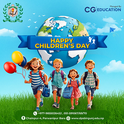 Children's Day Social Media Post graphic design