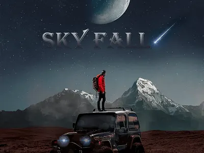 Skyfall Poster animation graphic design