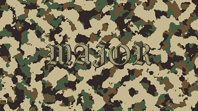 81 Woodland Camo camo deanharries graphic design illustration