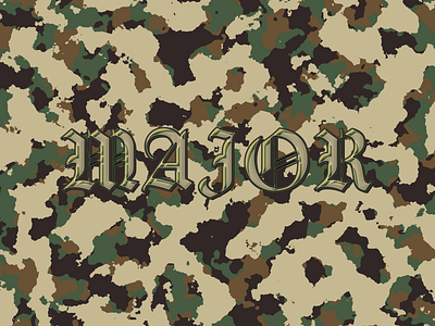 81 Woodland Camo camo deanharries graphic design illustration