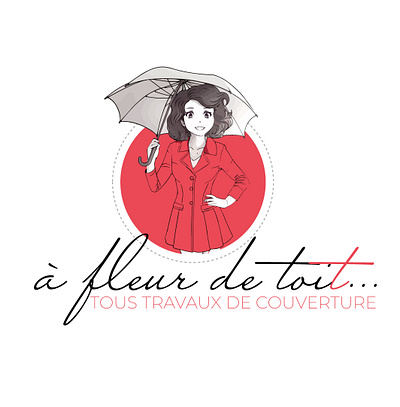 à fleur de toi't' branding design graphic design illustration illustrator logo vector