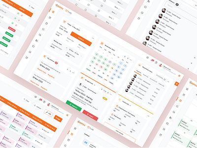 HRMS app application figma hrms ui user experience user interface ux web app