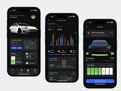 Electric Car Booking App ✨ booking car mobile app design electric car booking app graphic design mobile app product design ui ux