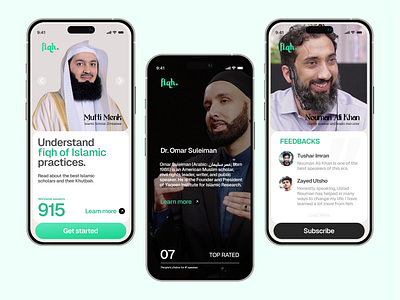 UX Design - Fiqh Mobile App agency android apple branding design development ios islamic mobile design modern product saas ui ux uxui