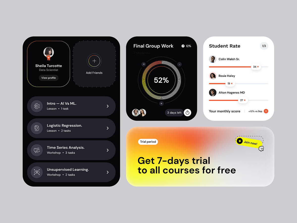 Trending Product, Interface, UI, and UX Designs on Dribbble