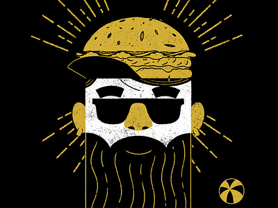 all we need is meat! artwork black branding design gold heat illustration illustrazione maglietta mangiafuoco meat merchandise pinocchio sandwich tshirt visual