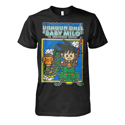 Dragon Ball Baby Milo Shirt design illustration