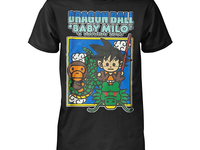 Dragon Ball Baby Milo Shirt design illustration