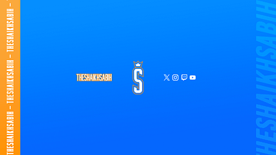 TheShaikhSabih Streamer Brand Identity animation branding facebook graphic design kick logo motion graphics streamer trovo twitch youtube