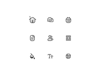 Dou tone icons doutone icon ui