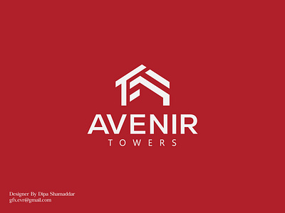 Avenir towers logo design (Unused) 99design branding creative logo design graphic design illustration logo logomark logotype ui