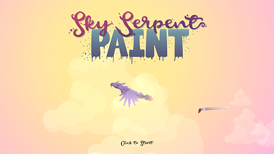 Sky Serpent Paint 3d game design game graphics