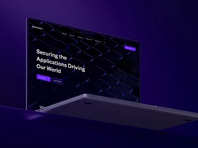 Checkmarx- Web Design animated mockup app shape cyber design digital design figma more security design studiomore studionmore tech design web design