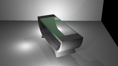 coffee table 3d graphic design