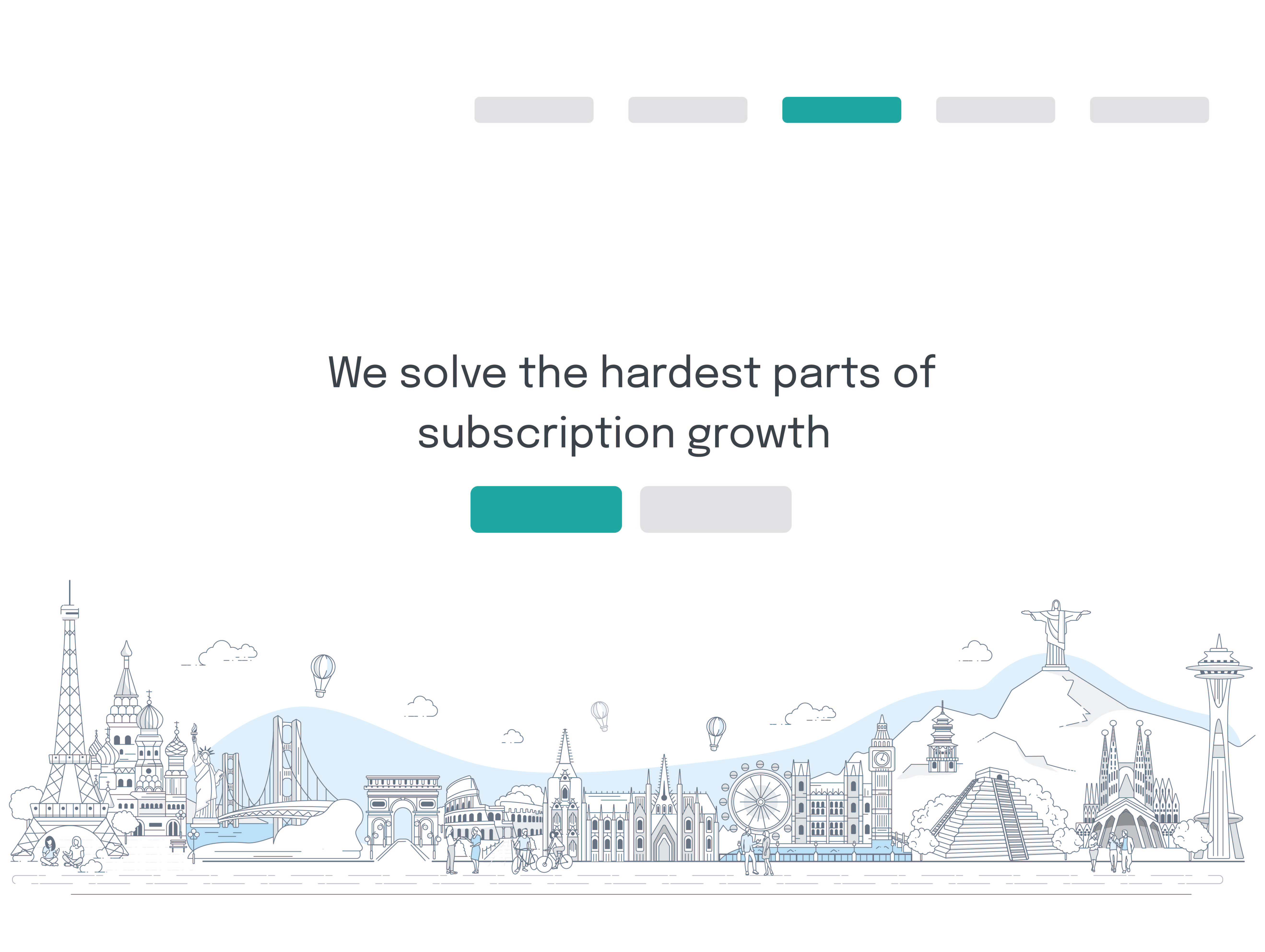 Example of Minimalist Vector Illustrations, Line 