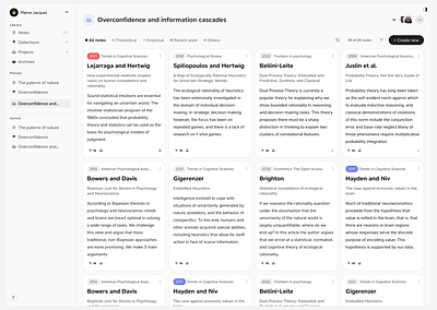 Note taking app for academics app cards design figma markdown note taking notes notion saas ui ux