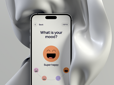 Mood Check | Healthcare, Mental Health Mobile App daily mood check development emotional emotional health healthcare app mental health mental health tools mental wellness mood tracker no code no code development nocode onboarding self care ui ui desing uidesign web design web development wellness