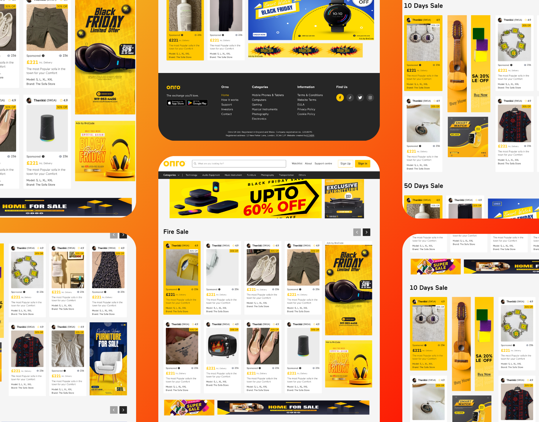 E-commerce Landing Page UI Design 3d ecommerce figma graphic design landingpage minimaldesign modernui onlinestore productshowcase responsivedesign shoppingplatform ui uiux userexperience webdesign