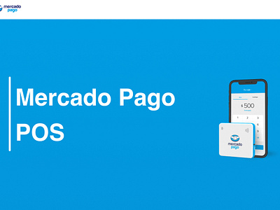 Mercado pago POS design graphic design ui ux